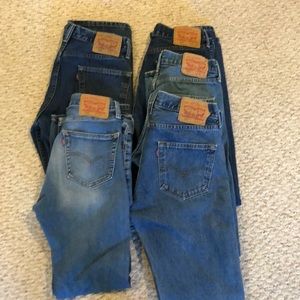 Levi’s mens jeans size 30x34